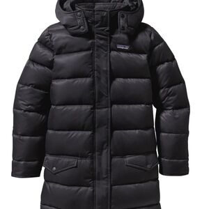 Girls' BNWT Patagonia Down for Fun Coat Medium 10 Years Smolder Blue